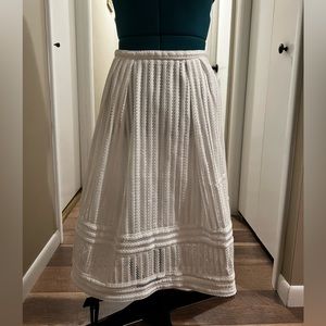 White Aline skirt